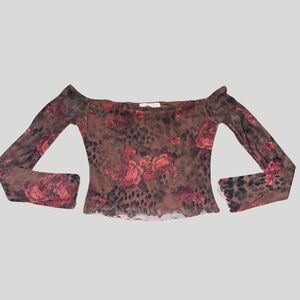 Floral Off-Shoulder Top